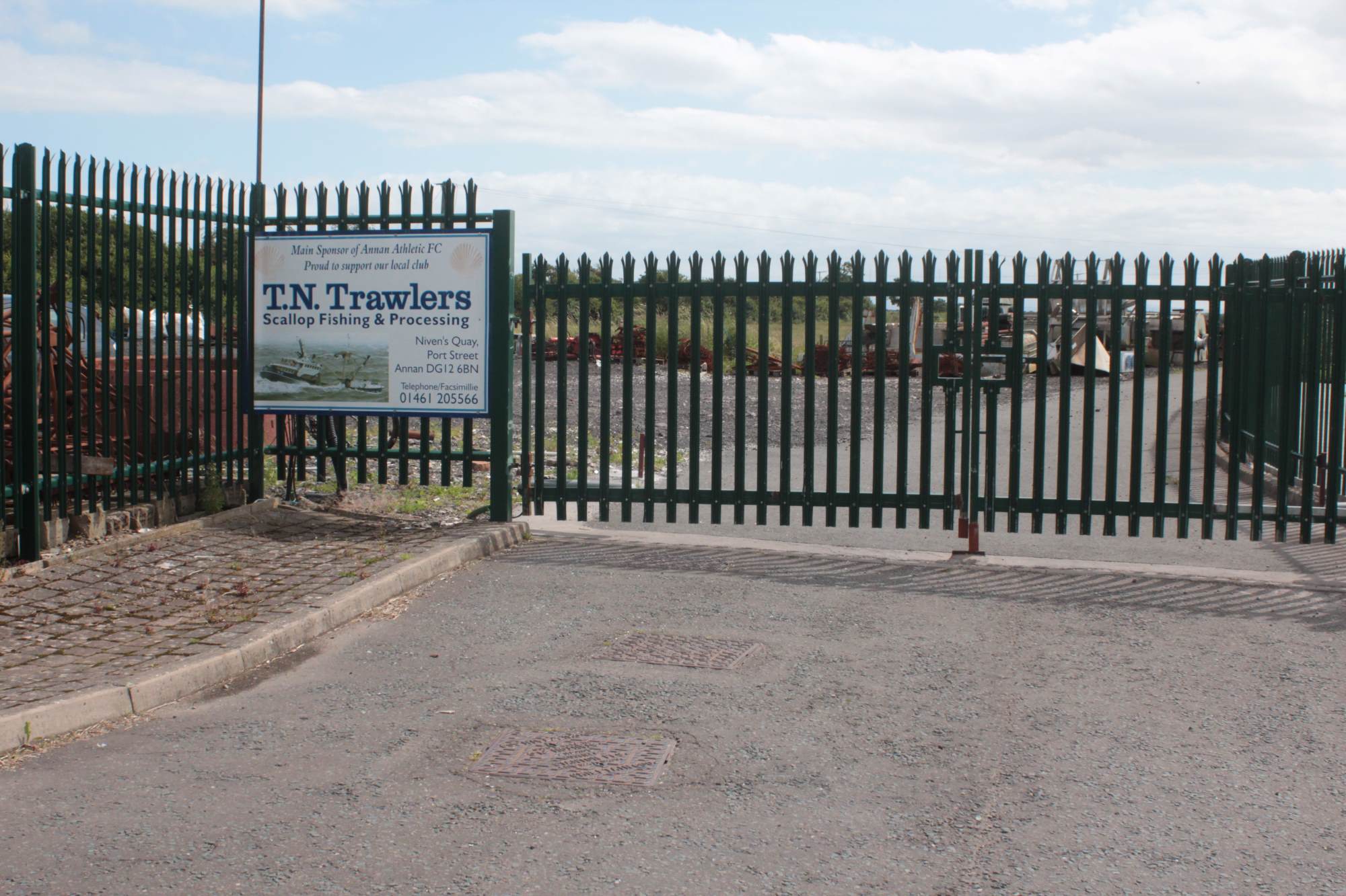 factory entrance