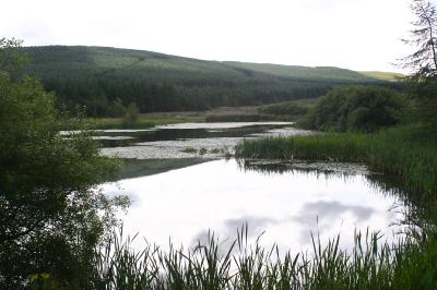 loch at castle oer