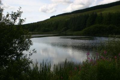 loch at castle oer