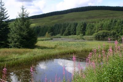 loch at castle oer
