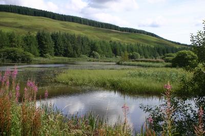 loch at castle oer