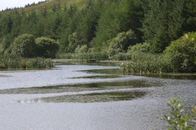 loch at castle oer