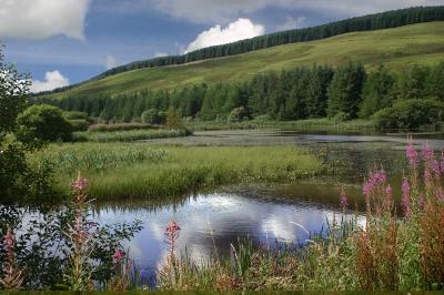 loch at castle oer