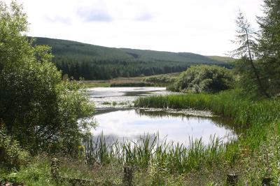 loch at castle oer