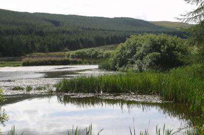 loch at castle oer