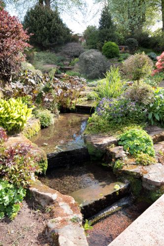 The gardens in The Crighton