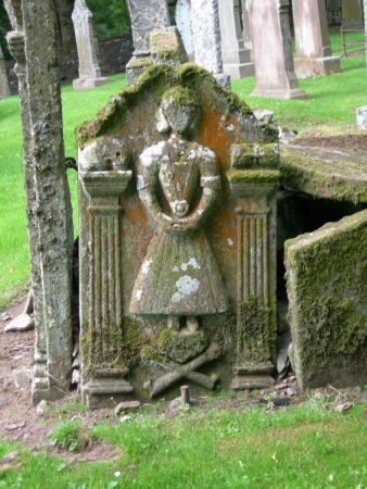 Gravestone in Durisdeer Churchyard