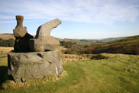 Sculptures at Glenkiln
