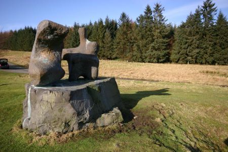 Sculptures at Glenkiln