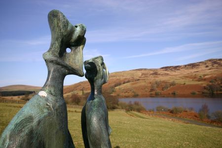 Sculptures at Glenkiln