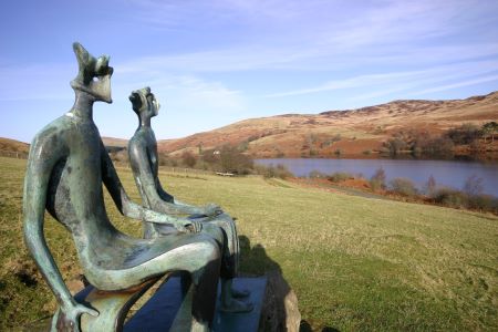 Sculptures at Glenkiln