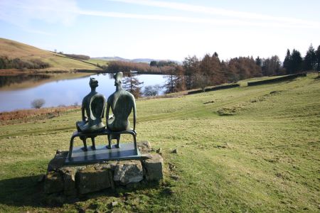 Sculptures at Glenkiln