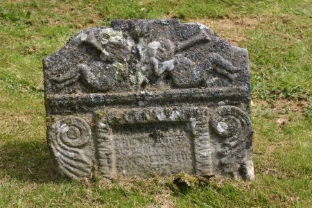 Gravestone at Balmaclellan & kells New Galloway 