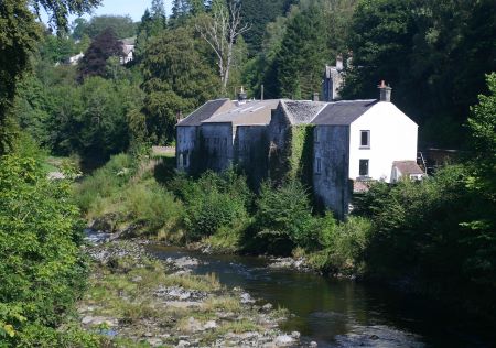 The old Mill River Esk