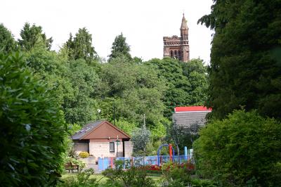 View of Church Moffat