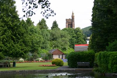 View of Church Moffat